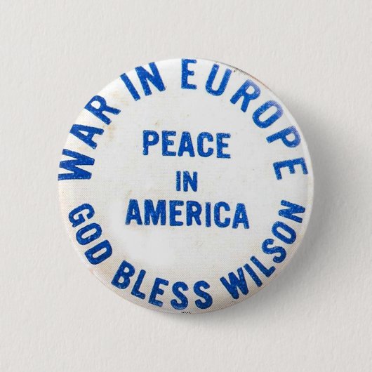 Wilson voor President - Button (Voorkant)