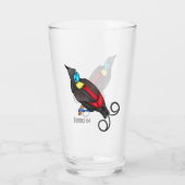 Wilson's cartoon van paradijzen glas (Achterkant)
