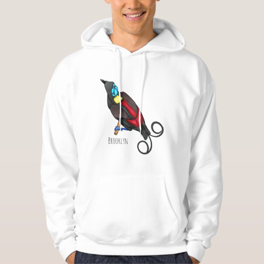 Wilson's cartoon van paradijzen hoodie (Voorkant)