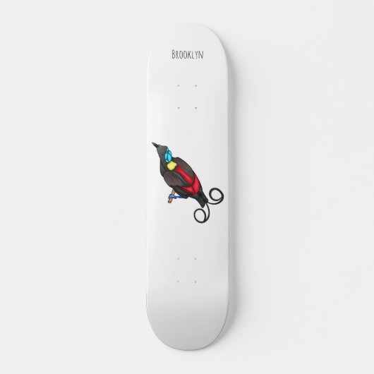 Wilson's cartoon van paradijzen persoonlijk skateboard (Voorkant)