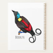Wilson's cartoon van paradijzen planner (Achterkant)