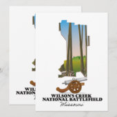 Wilson's Creek National Battlefield, Missouri, VS (Voorkant / Achterkant)
