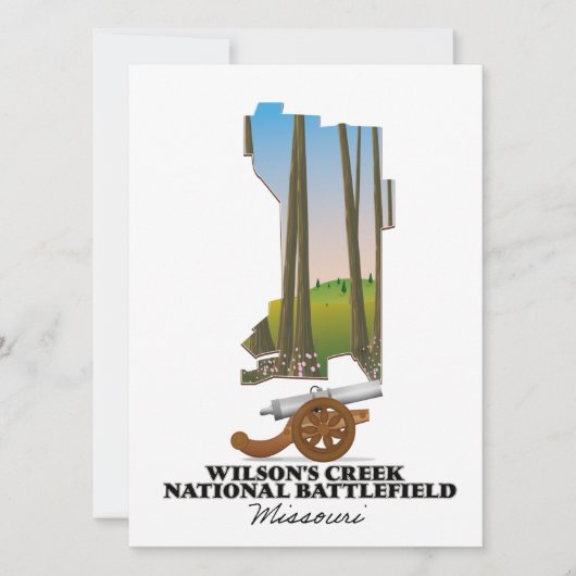 Wilson's Creek National Battlefield, Missouri, VS (Voorkant)