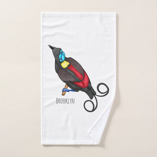 Wilson's paradijsvogel stripfiguur bad handdoek (Handdoek)