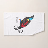 Wilson's paradijsvogel stripfiguur bad handdoek (Handdoek)