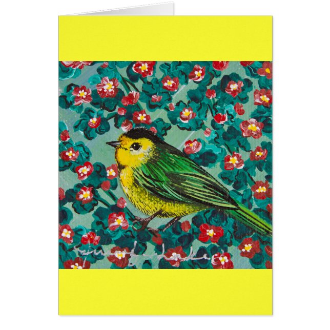 Wilson's Warbler (Voorkant)