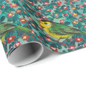 Wilson's Warbler Cadeaupapier (Rol Hoek)