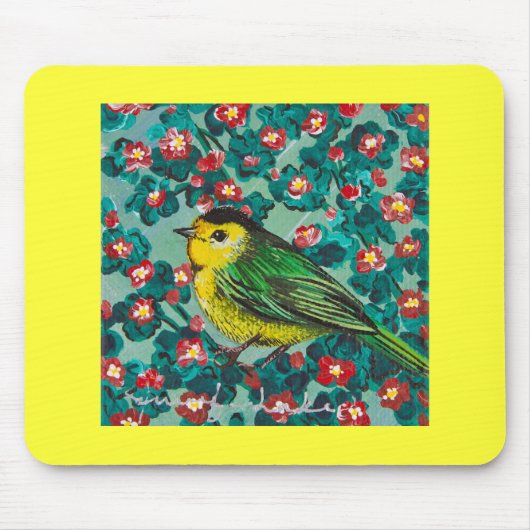 Wilson's Warbler Muismat (Voorkant)