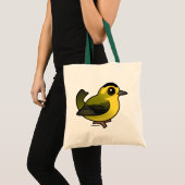 Wilson's Warbler Tote Bag (Voorkant (product))