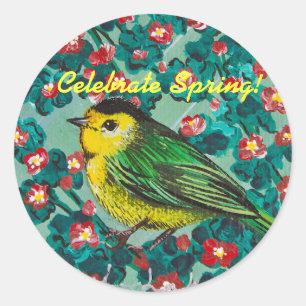 Wilson's Zanger Klassieke Ronde Sticker