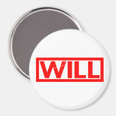 Wilsstempel Magneet (Voorkant / Achterkant)