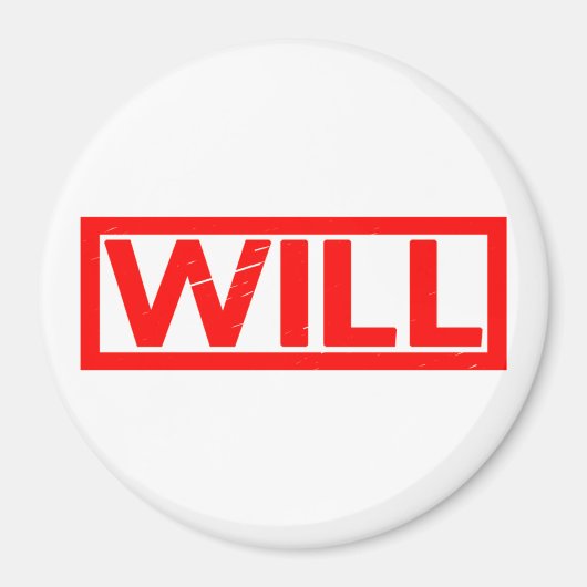 Wilsstempel Magneet (Voorkant)