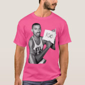 Wilt Chamberlain 100 Point Game T-shirt (Voorkant)