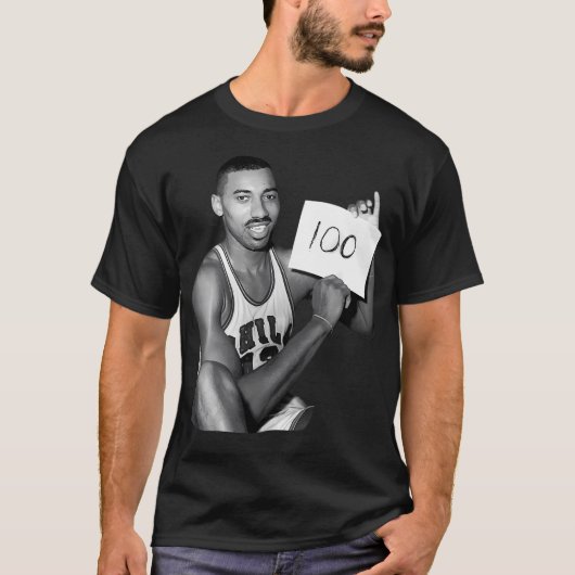 Wilt Chamberlain 100 Point Game T-shirt (Voorkant)