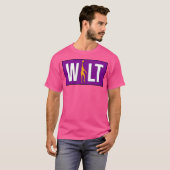 Wilt Chamberlain - Los Angeles Basketball T-shirt (Voorkant volledig)