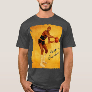 Wilt Chamberlain  ontwerp van basketbal 1 T-shirt
