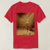 Wilt Chamberlain  ontwerp van basketbal 5 T-shirt (Design voorkant)