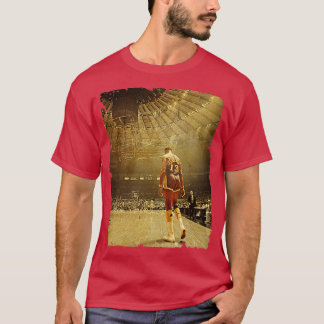 Wilt Chamberlain  ontwerp van basketbal 5 T-shirt