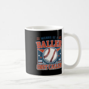 Wilt een Byller Shot-caller Retro Bysebyll Game zi Koffiemok