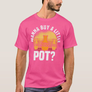 Wilt een klein potje aardewerk keramiek kopen t-shirt