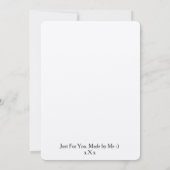 Wilt u alstublieft mijn bruidsmeisje zijn? Aangepa Kaart (Achterkant)