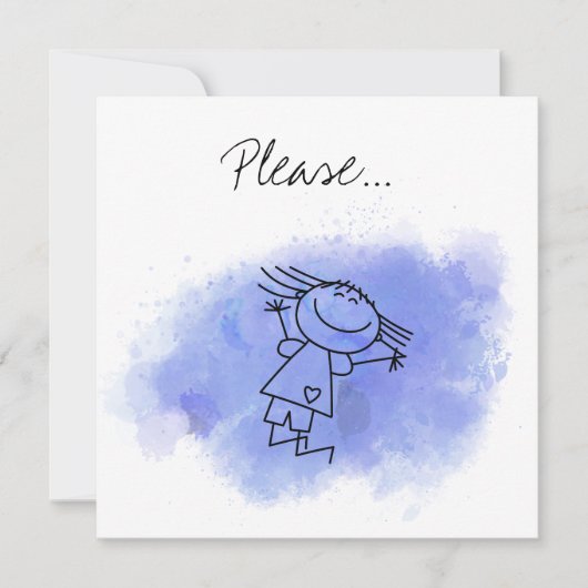 Wilt u alstublieft mijn Godparent zijn? Ontwerpkaa Kaart (Voorkant)