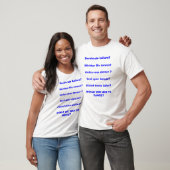 Wilt u dansen in elke taal? t-shirt (Unisex)