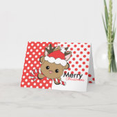 Wilt u een Snoep-Cane? Feestdagen Kaart (Voorkant)