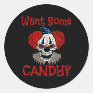 Wilt u een Snoep met een verdoofd naaldkapje Ronde Sticker