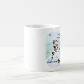 Wilt u een Snowmanatee bouwen - Pinguïn - Mok? Koffiemok (Center)