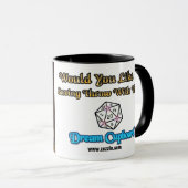 Wilt u een spaarworp?: mok (Voorkant rechts)