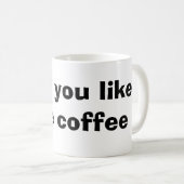Wilt u koffie? koffiemok (Voorkant rechts)