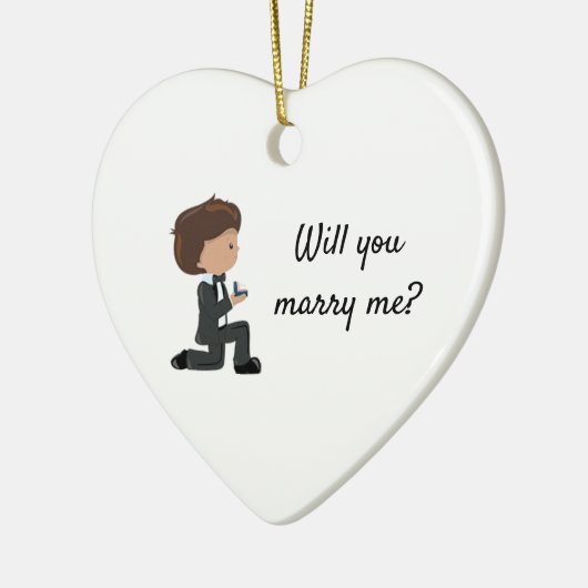 Wilt u me voorstel op maat samenvoegen? keramisch ornament (Links)