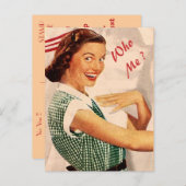 Wilt u mijn bruidsmeisje zijn, bruidsmeisje van ee uitnodiging briefkaart (Voorkant / Achterkant)