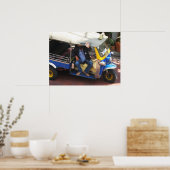Wilt u TAXI TUK-TUK? Poster (Keuken)