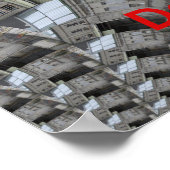 "Wilt u wat" Poster van 60 cm x 60 cm (Hoek)