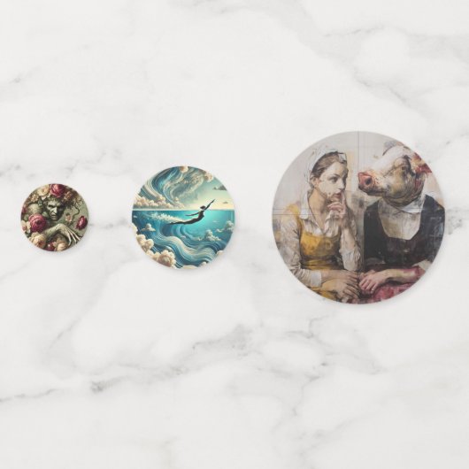 Wilted Whimsy - Gotisch Victoriaans Confetti (Voorkanten)