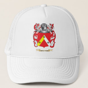 Wilton Family Crest (wapenschild) Trucker Pet
