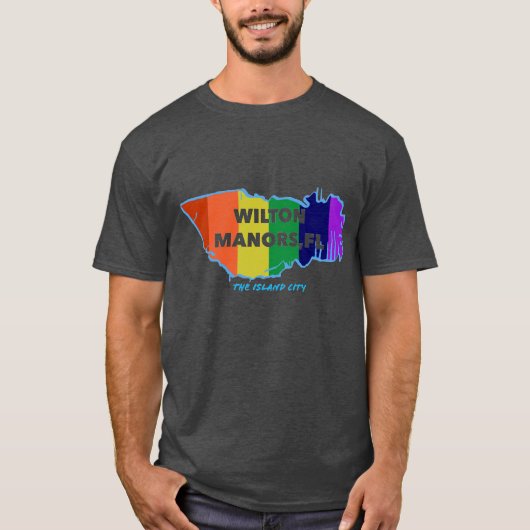Wilton Manors, FL Pride T-shirt (Voorkant)
