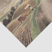 Wiltshire Landscape (door Eric Ravilious) Tissuepapier (Detail)