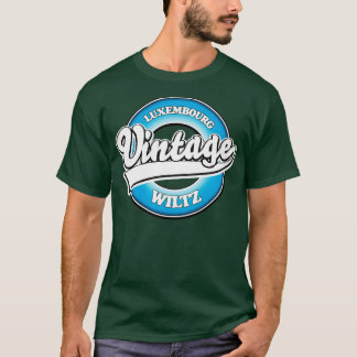 Wiltz luxemburg vintage stijl t-shirt