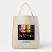 WiM Classic X Pride Logo-tas Tote Bag (Achterkant)