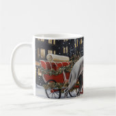 Wimaraner Kerst Feestelijke Periode Koffiemok (Links)
