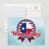 Wimberley, TX Briefkaart (Voorkant / Achterkant)