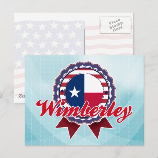 Wimberley, TX Briefkaart (Voorkant / Achterkant)