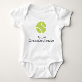Wimbledon champion leuk baby tennis bodysuit