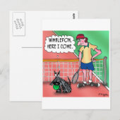 Wimbledon, hier kom ik briefkaart (Voorkant / Achterkant)