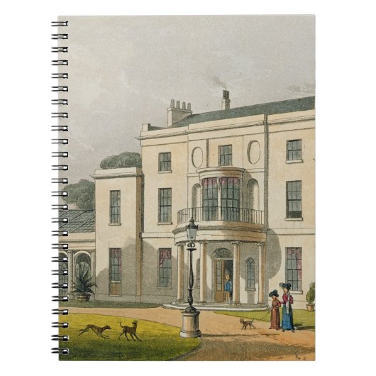 Wimbledon House, van Ackermann's 'Repository of A' Notitieboek (Voorkant)