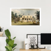 Wimbledon Park van R. Ackermann (1764-1834) Poster (Thuiskantoor)