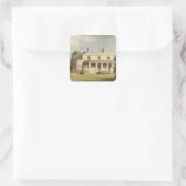 Wimbledon Park van R. Ackermann (1764-1834) Vierkante Sticker (Tas)